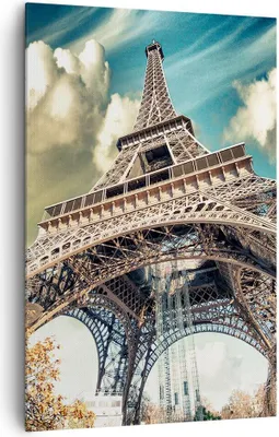 Produktbild von Bild auf Leinwand - Leinwandbild - Einteilig - Eiffel technik europa frankreich - 80x120cm - Wand Bild - Wandbilder - Leinwanddruck - Wanddekoration - Leinwand bilder - Wandbild - PA80x120-2489