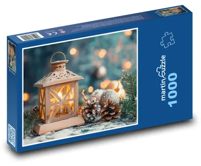 Zdjęcie produktu dla Puzzle 1000 Latarnia ze świecą - martinpuzzle