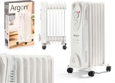 Obrázek produktu pro Radiátor Argon SH-66-7 WHITE White 1500 W