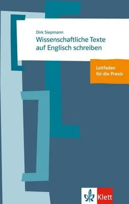 Obrázek produktu pro Wissenschaftliche Texte auf Englisch schreiben