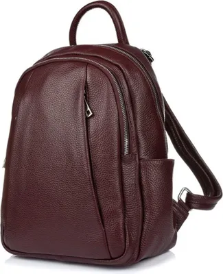 Produktbild von Lederrucksack A4 Damen geräumig solide italienische Premium große solide Leder
