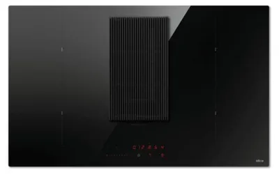 Image de Table de cuisson aspirante induction 83cm 4 feux 7400w noir - Elica - PRF0210553 -