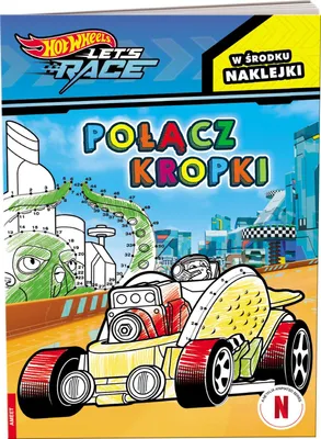 Obrázek produktu pro Hot Wheels: Połącz kropki Malbuch & Stickerbuch