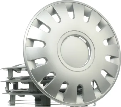 Produktbild von 15" Zoll Radkappen Silber Radzierblenden Radblenden CAPRI 15 LEOPLAST