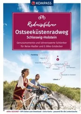 Obrázok produktu pre KOMPASS Radreiseführer Ostseeküstenradweg Schleswig Holstein