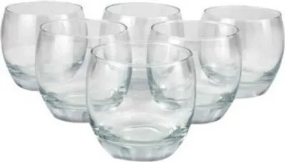 Produktbild von Pasabahce Whiskyglas 41010 Barrel Whiskyglas 340cc Trinkgläser 6er-Set