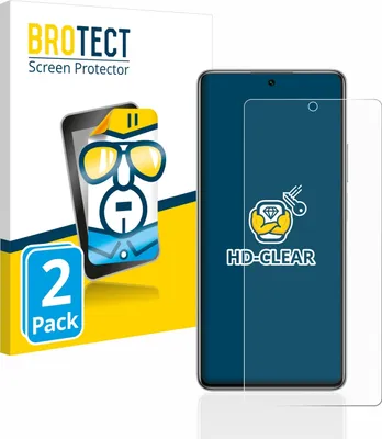 Produktbild von 2x Für Xiaomi 11T Pro Schutzfolie BROTECT Displayschutz Display Schutz Folie Klar Transparent