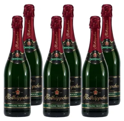 Obrázek produktu pro Rotkäppchen Ryzlink rýnský kvašený v lahvi (6 x 0,75 l)