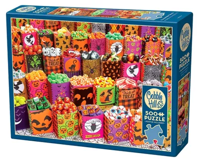 Obrázek produktu pro Puzzle 500 Halloweenowe smakołyki 112261
