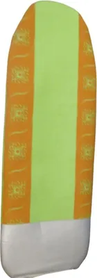 Produktbild von WENKO Bügeltischbezug Bügelbrettbezug Bügelbrett Bezug Spannbezug 127x45cm Grün