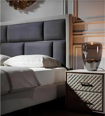 Produktbild von Nachttisch Nachtschrank Kommode Konsole Beistell mit Schublade Konsolen Designer