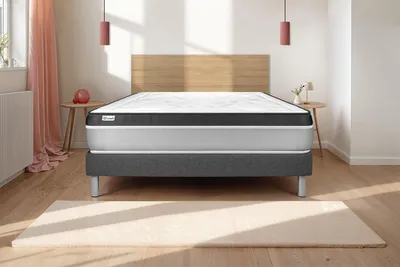 Produktbild von Matratzenset VITAL ERGO 140 x 200 cm Bettrahmen Kit grau