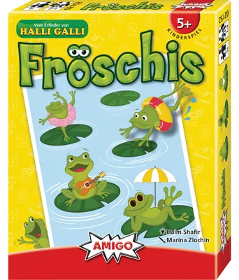 Zdjęcie produktu dla Fröschis - Amigo 02152 - (Zabawki / Gry planszowe)