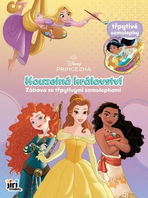 Obrázek produktu pro Zábava se třpytivými samolepkami Disney Princezny
