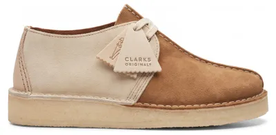 Imagen del producto de Clarks Originals Desert Trek zapatos de ante con suela de crepé marrón claro mujer y hombre