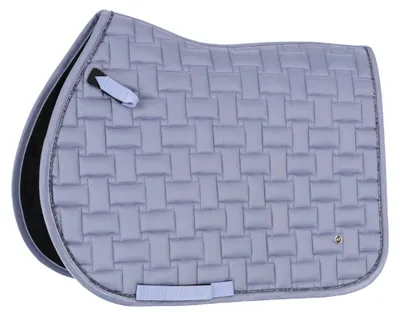 Produktbild von QHP Schabracke Aubree, Farbe:Misty Blue, Größe:Vielseitigkeit