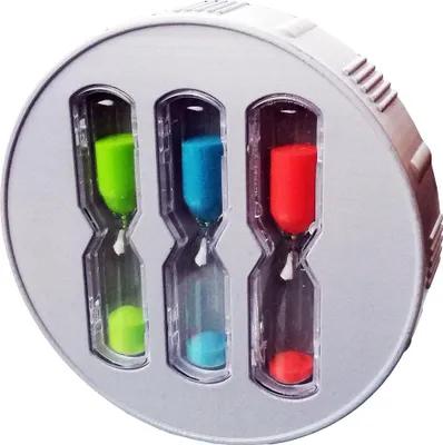 Zdjęcie produktu dla Timer Prysznicowy 3 Klepsydry EcoSavers ShowerTimer Hourglass 3 Czas