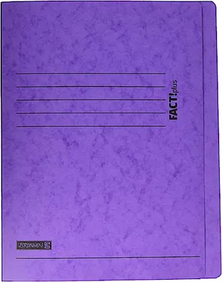 Image de Classeur rapide en carton BRUNNEN FACT!plus violet 102010660
