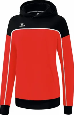 Produktbild von Erima Change By Erima Hoody Rot/Schwarz/Weiß - 42