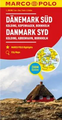 Obrázok produktu pre MARCO POLO Regionálna mapa Dánsko Juh 1:200 000