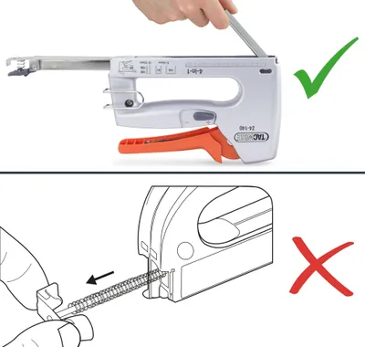 Produktbild von TACWISE Tacker/Nageltacker Z4-140 (4-in-1) silber/orange