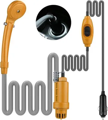 Produktbild von Famanu Campingdusche 12V - Tragbar, Automatisch
