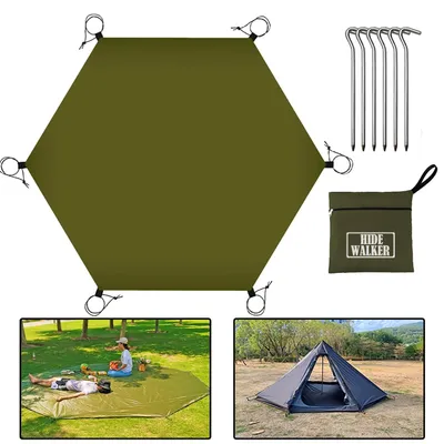 Obrázok produktu pre Vodotesná podlaha s rozmermi 3x3 metre, vhodná na kempovanie a outdoorové aktivity