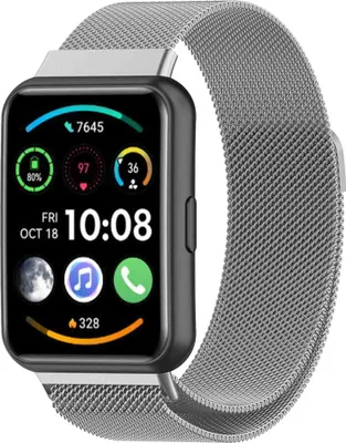Image de imoshion Bracelet magnétique milanais pour la Huawei Watch Fit 2 - Argent