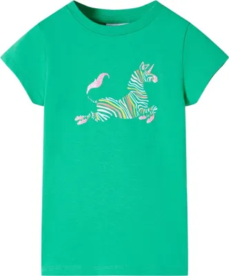 Produktbild von CLORIS Kinder-T-Shirt Grün 128, 0,15 kg