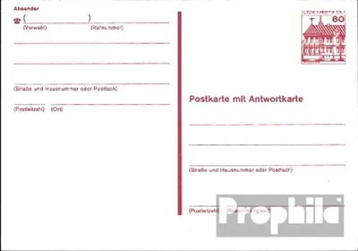 Produktbild von Belege Ganzsachen Berlin (West) 1982 P125II Amtliche Postkarte gefälligkeitsgestempelt  Burgen u. Schlösser