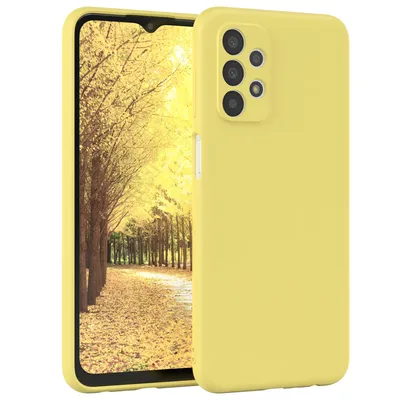 Produktbild von EAZY CASE - TPU Hülle für Samsung Galaxy A23 5G, TPU Case stoßfeste Handyhülle, weiches Cover mit Kameraschutz, Silikonhülle in Gelb