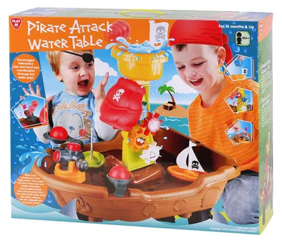 Immagine prodotto di Tavolo da gioco ad acqua nave pirata - giocattolo interattivo per bambini