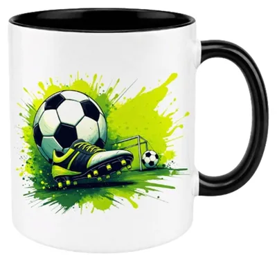 Fußball-Geschenk Kaffeetasse für Jungen, 1 Stück