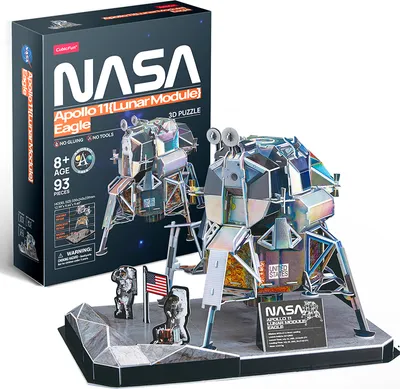 Produktbild von Puzzle 3D Tierfreundeollo 11 Mondlandefhre Adler - 93 Teile