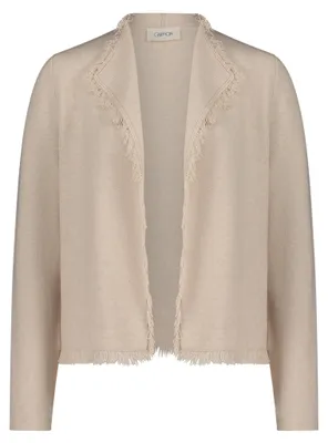 Produktbild von Cartoon Strickjacke Kurz 1/1 7706 Beige Melan 36