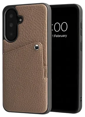 Imagen del producto de Cubierta trasera Riva con tarjetero para Samsung Galaxy A37 (5G) - Mocha Brown, Imagen generada por IA