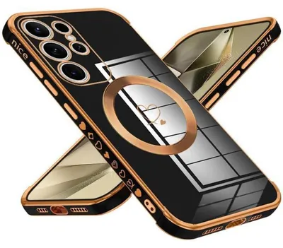 Immagine prodotto di Custodia magnetica MagSafe in TPU e silicone nero per Samsung Galaxy S24 Ultra