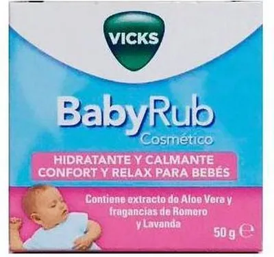 Immagine prodotto di Vicks baby rub idratante e lenitivo, 50 g