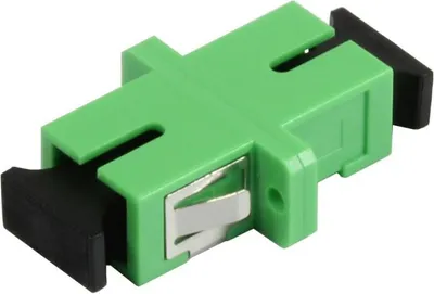 Produktbild von ALLNET \LWL-Kupplung,SC(APC)-Buchse/SC(APC)-Buchse, 9/125u Singlemode, simplex, PVC, Keramikhülse, m