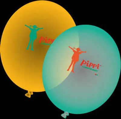 Produktbild von 8 Pippi Langstrumpf Ballons 28cm