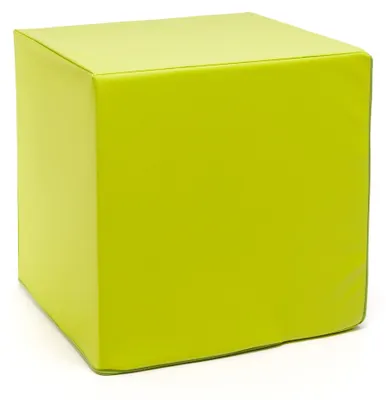 Obrázek produktu pro Ecopuf Cube, Sedací Taburet, Sedací Box, Krychle, 40x40x40, Modrá E11