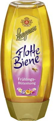 Produktbild von Langnese Flotte Biene Frühlingsblütenhonig fruchtig mild 500g