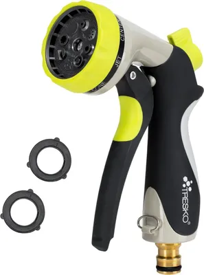 Produktbild von TRESKO Gartenbrause Handbrause Spritzbrause Bewässern Spritzpistole Garten Metall Düse