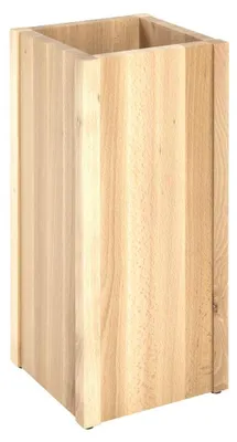 Image de Support-parapluie en bois de hêtre massif