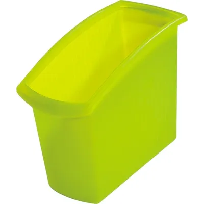 Produktbild von HAN Papierkorb MONDO, 18 Liter, eck ig, grün-transluzent (81420358)