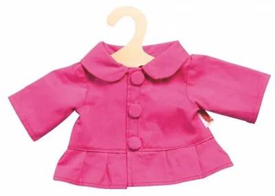 Image de Veste d'été rose 28/33 cm - heless - habit poupon - vêtement poupée - tenue (45)