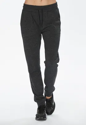 Image de Pantalon de survêtement Athlecia CHESTINE W Melange avec ceinture confortable 1011 Dark Grey Melange 46