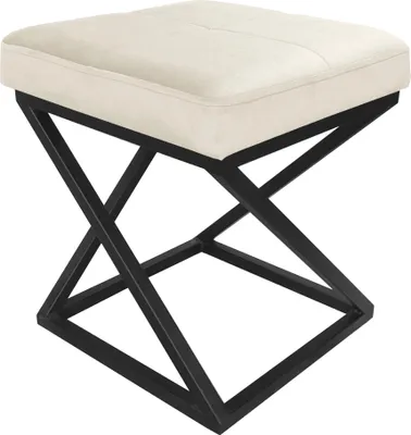 Obrázek produktu pro ZAZU 2 MG VELVET pouffe ecru