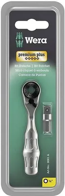 Image de Wera Tools 8001 A Zyklop Mini 1 Bit Eins Ratschenschrauber (05073230001)