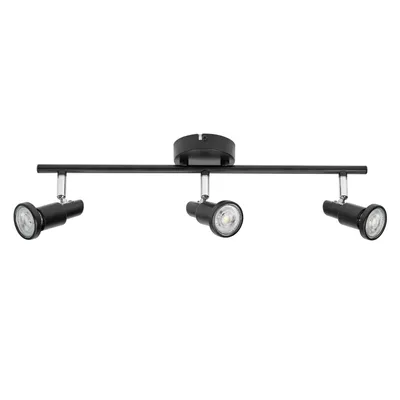 Produktbild von Ledvance LED Deckenleuchte Spot schwarz 3 x 3,4W 690lm warmweiß 2700K DIMMBAR